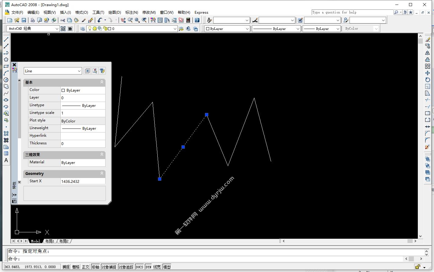 CAD2008特性栏是英文怎么办？CAD2008特性窗口是英文怎么改成中文？AutoCAD2008特性是英文怎么解决？